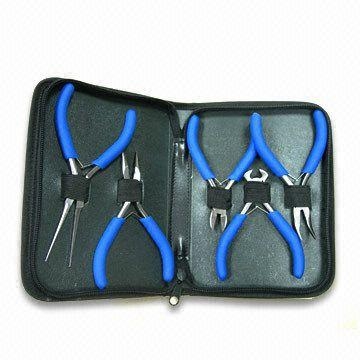 Square and Oval Hole Punch Pliers Contenti 370-390-GRP